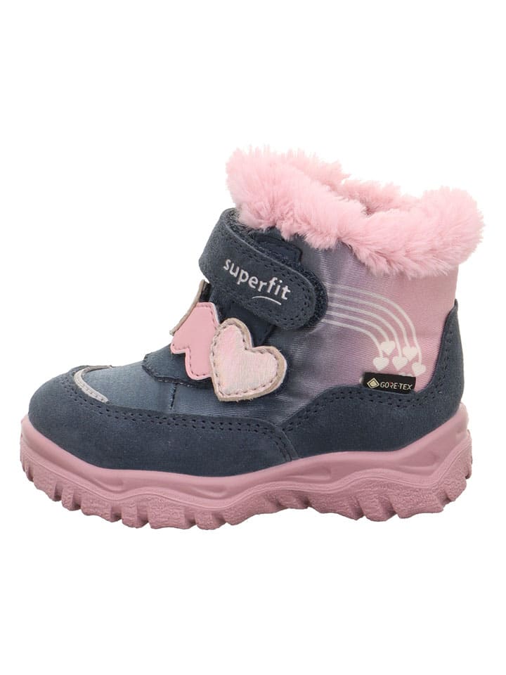 Topánky superfit Blau/ Rosa 6296168 Winterboots "Husky+" in Blau/ Rosa - 1