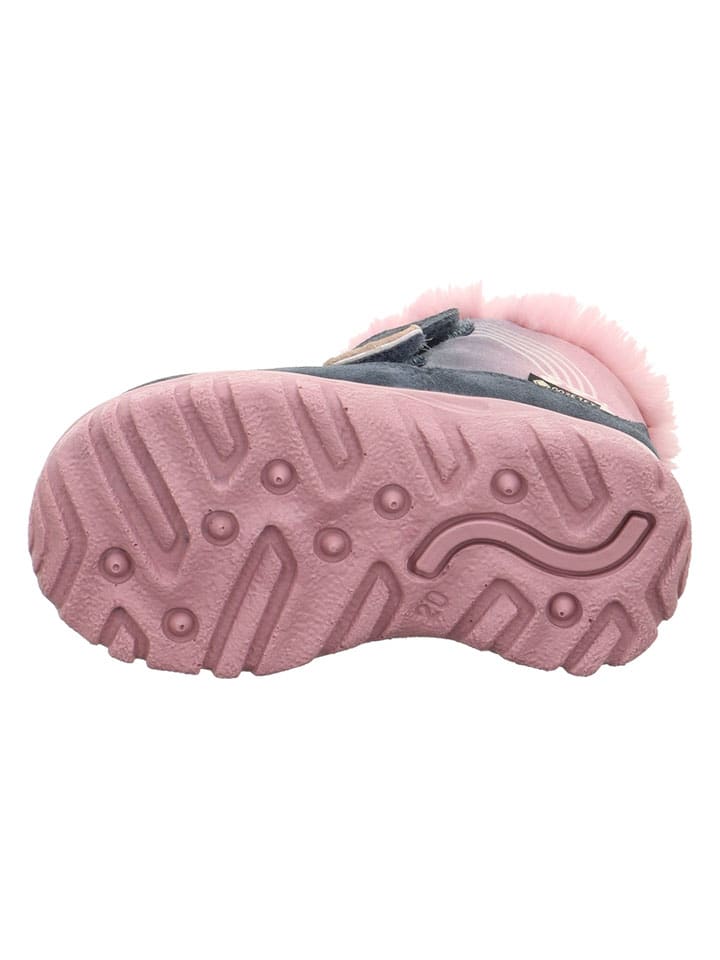 Topánky superfit Blau/ Rosa 6296168 Winterboots "Husky+" in Blau/ Rosa - 4