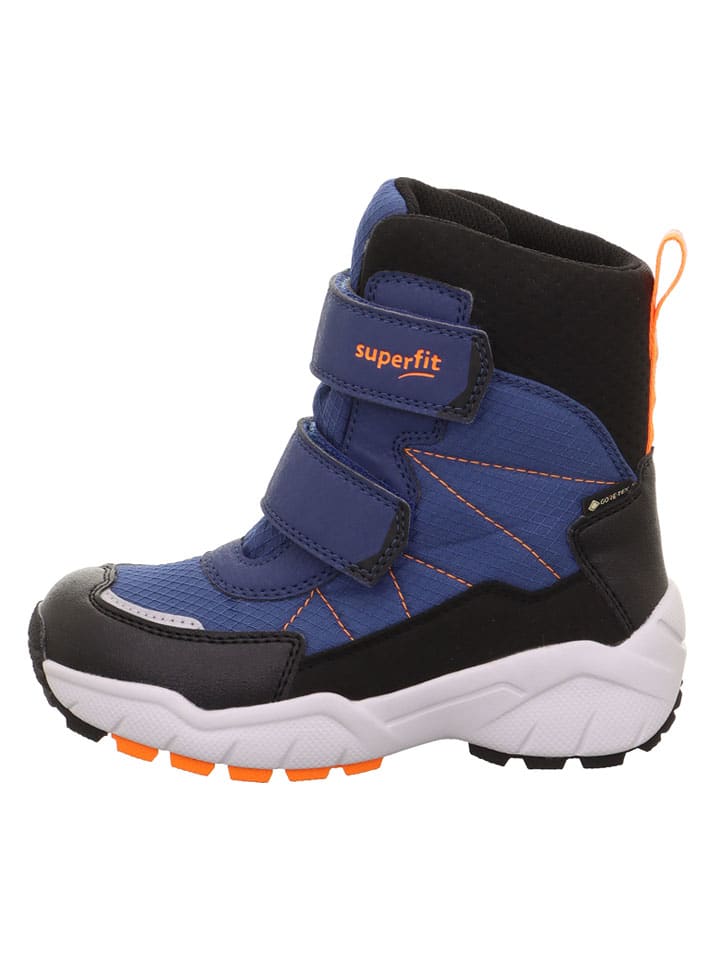 Topánky superfit Blau/ Dunkelblau 2992806 Winterboots in Blau/ Dunkelblau - 1
