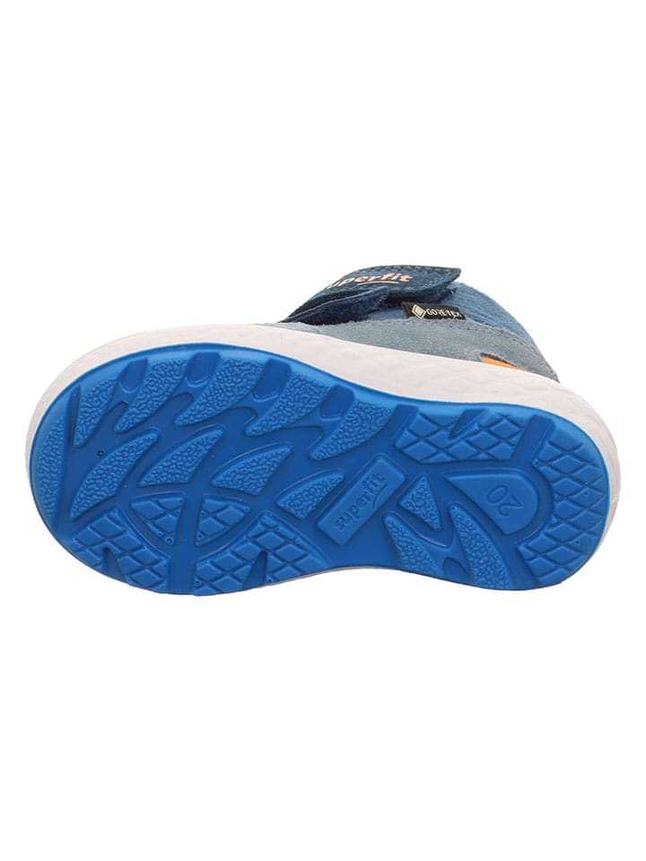 Topánky superfit Blau 9920928 Leder-Winterboots "Groovy 2.0" in Blau - 4