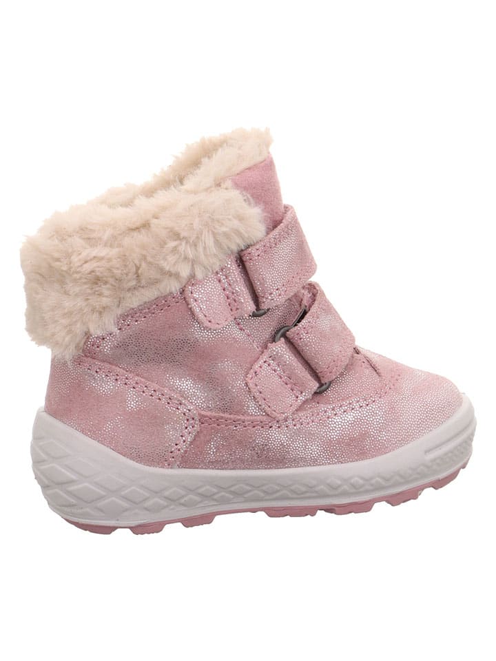 Topánky superfit Rosa 790547 Leder-Winterboots "Groovy 2.0" in Rosa - 1