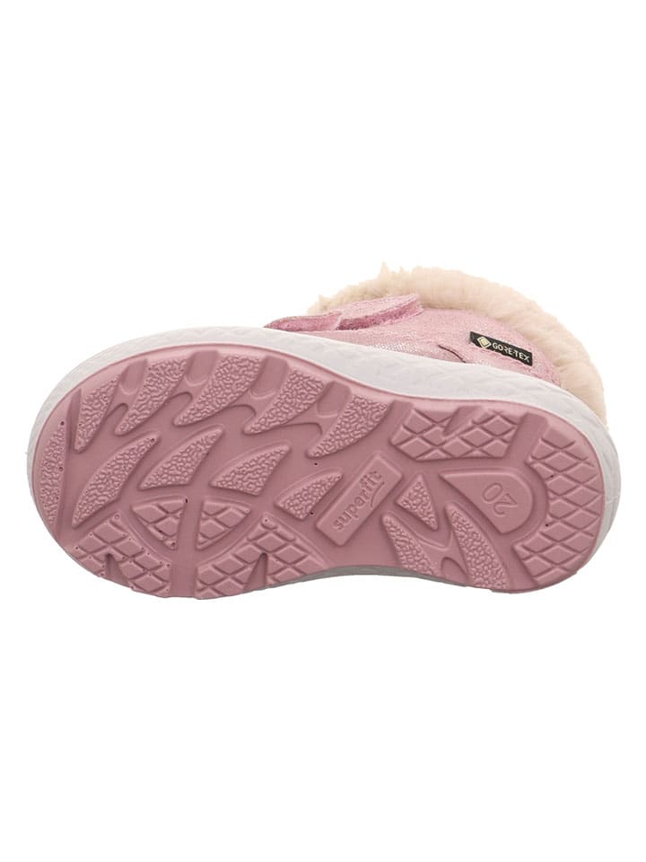 Topánky superfit Rosa 790547 Leder-Winterboots "Groovy 2.0" in Rosa - 3
