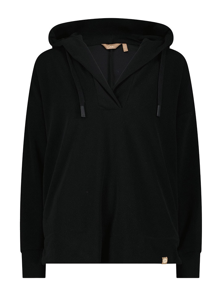 Mikina CMP Schwarz 557180 Fleecehoodie in Schwarz - 1
