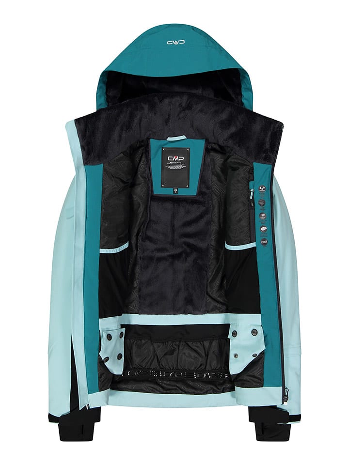 Dámska bunda CMP Türkis 2588905 Ski-/ Snowboardjacke in Türkis - 4