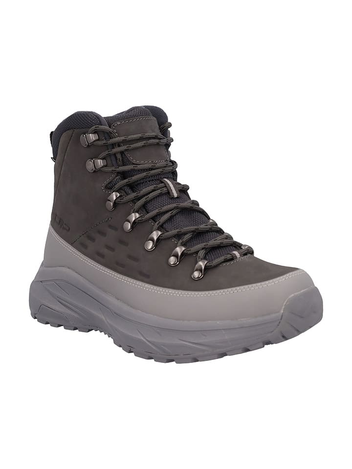 Topánky cmp Braun/ Grau 6180591 Leder-Boots "Dypsie" in Braun/ Grau - 2