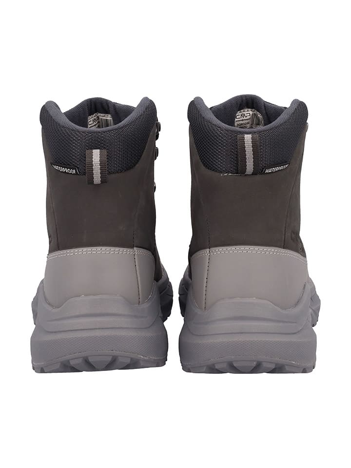 Topánky cmp Braun/ Grau 6180591 Leder-Boots "Dypsie" in Braun/ Grau - 4