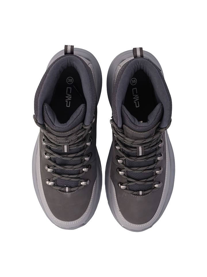 Topánky cmp Braun/ Grau 6180591 Leder-Boots "Dypsie" in Braun/ Grau - 5