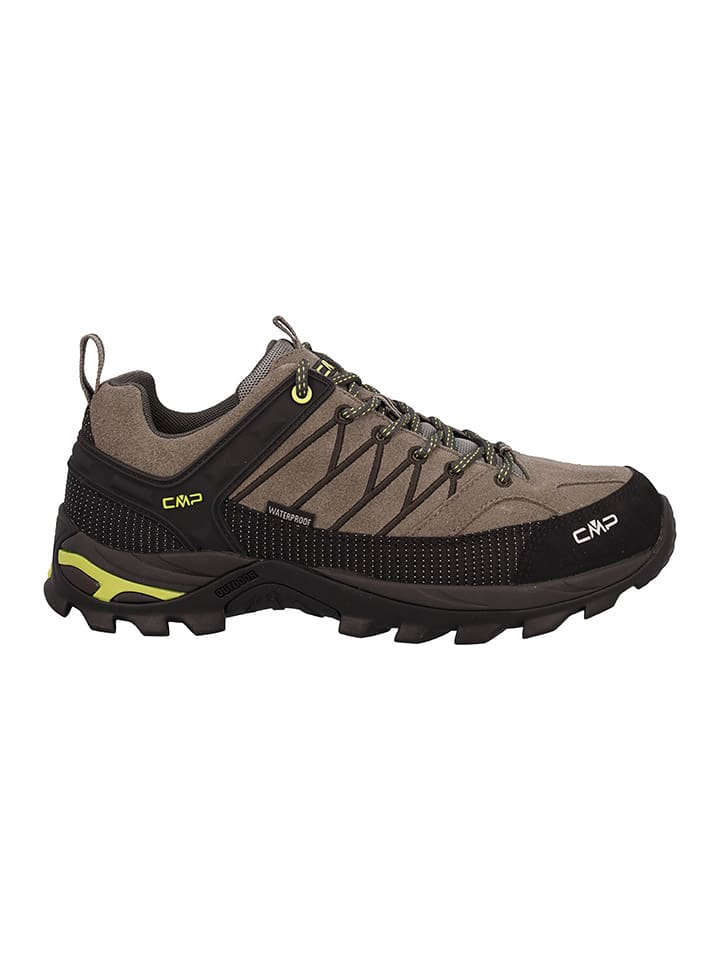 Topánky cmp Hellbraun/ Schwarz 7195497 Leder-Trekkingschuhe "Rigel" in Hellbraun/ Schwarz - 1