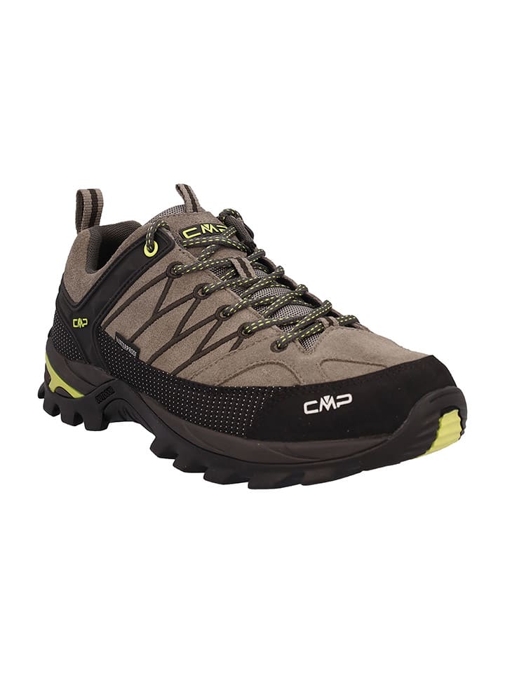 Topánky cmp Hellbraun/ Schwarz 7195497 Leder-Trekkingschuhe "Rigel" in Hellbraun/ Schwarz - 2