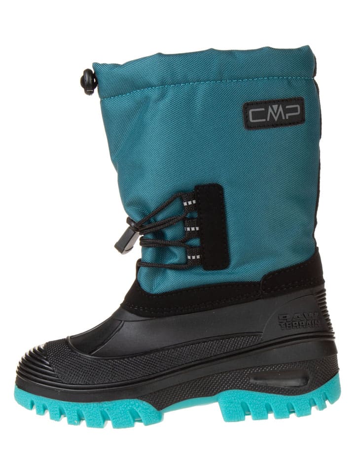 Topánky cmp Türkis/ Schwarz 3425108 Winterstiefel in Türkis/ Schwarz - 1