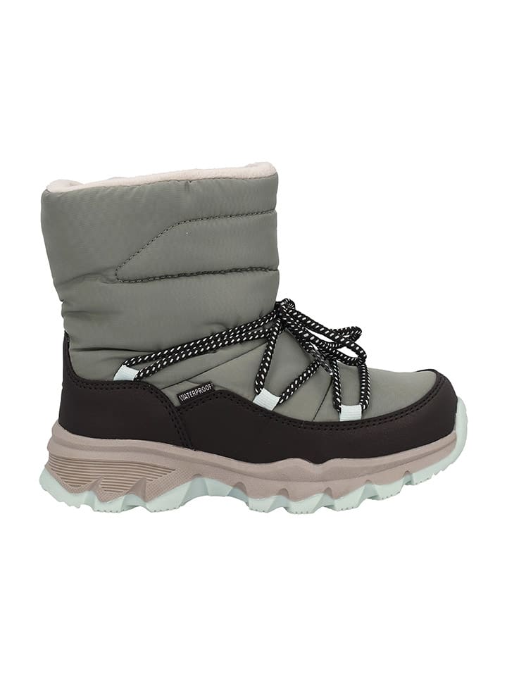 Topánky cmp Khaki/ Schwarz 5941640 Winterstiefel "Catay" in Khaki/ Schwarz - 1