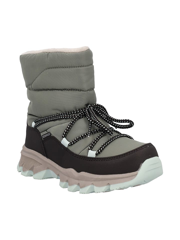 Topánky cmp Khaki/ Schwarz 5941640 Winterstiefel "Catay" in Khaki/ Schwarz - 2