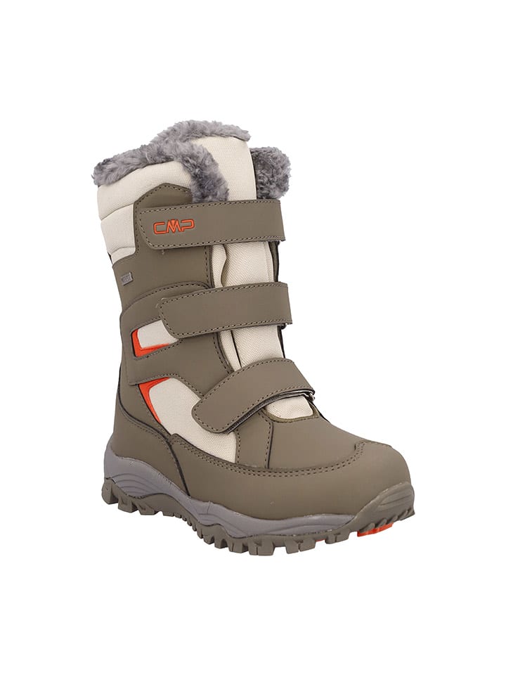 Topánky cmp Braun/ Creme 8656399 Winterstiefel "Hexis" in Braun/ Creme - 2