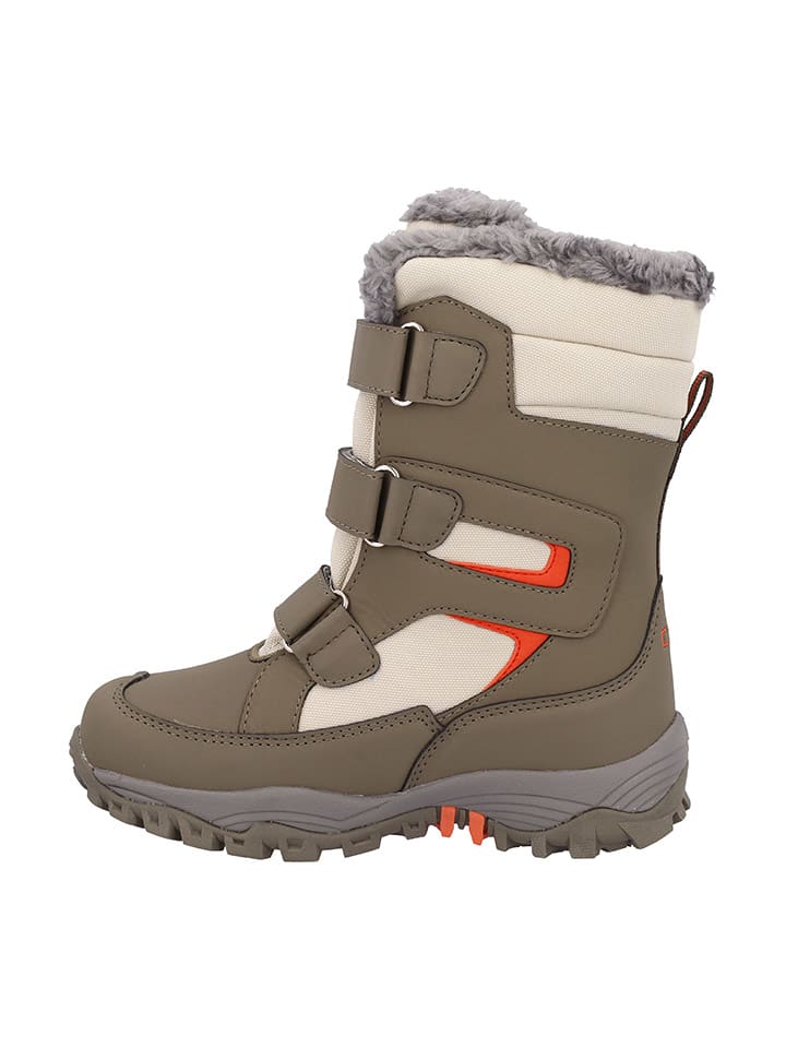 Topánky cmp Braun/ Creme 8656399 Winterstiefel "Hexis" in Braun/ Creme - 3