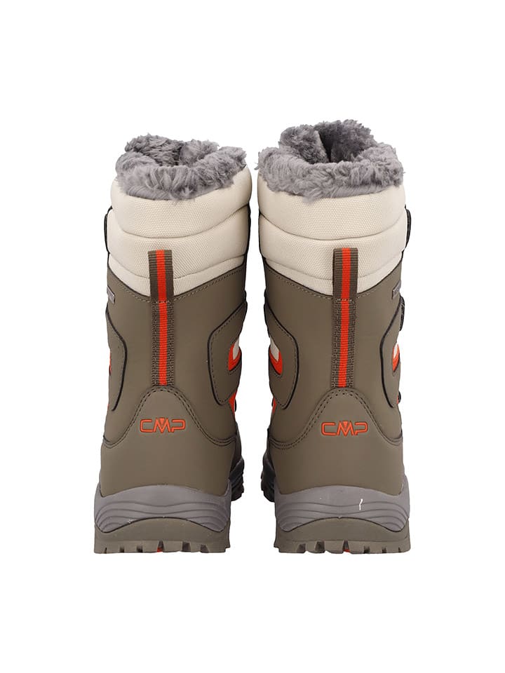 Topánky cmp Braun/ Creme 8656399 Winterstiefel "Hexis" in Braun/ Creme - 4