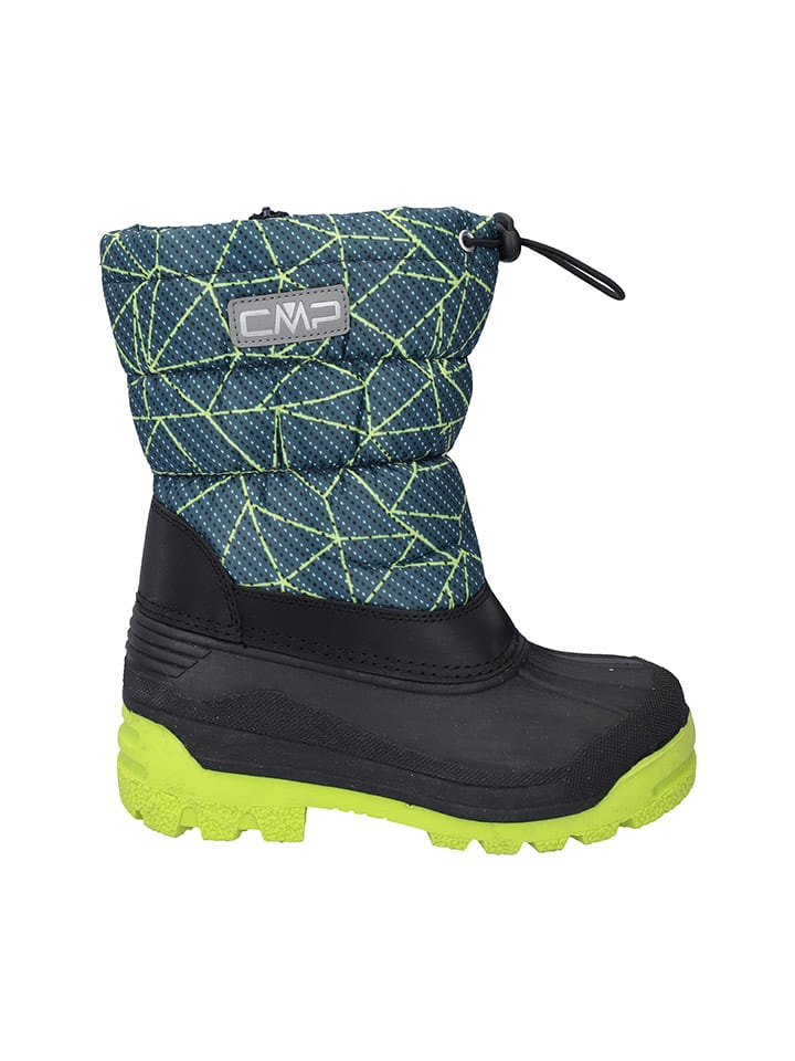 Topánky cmp Grün/ Schwarz 6425830 Winterstiefel "Sneewy" in Grün/ Schwarz - 1