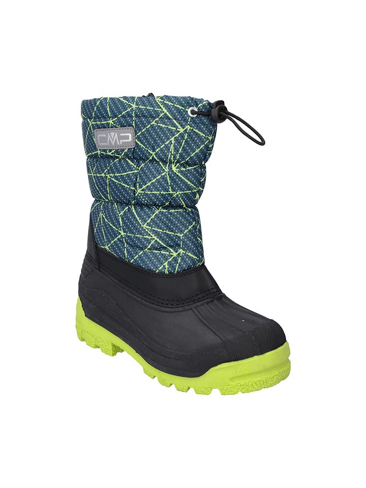 Topánky cmp Grün/ Schwarz 6425830 Winterstiefel "Sneewy" in Grün/ Schwarz - 2