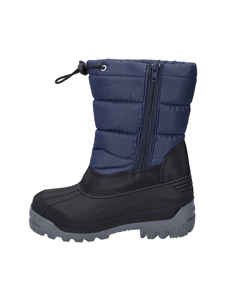 Topánky cmp Dunkelblau/ Schwarz 162302 Winterstiefel "Sneewy" in Dunkelblau/ Schwarz - 3