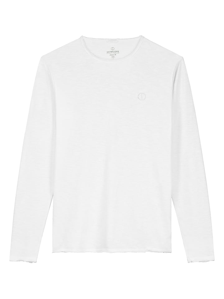 Tričko DSTREZZED Weiß 175935 Longsleeve in Weiß - 5