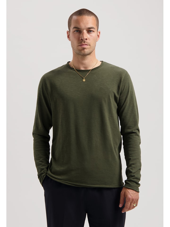 Tričko DSTREZZED Khaki 5051212 Longsleeve in Khaki - 1