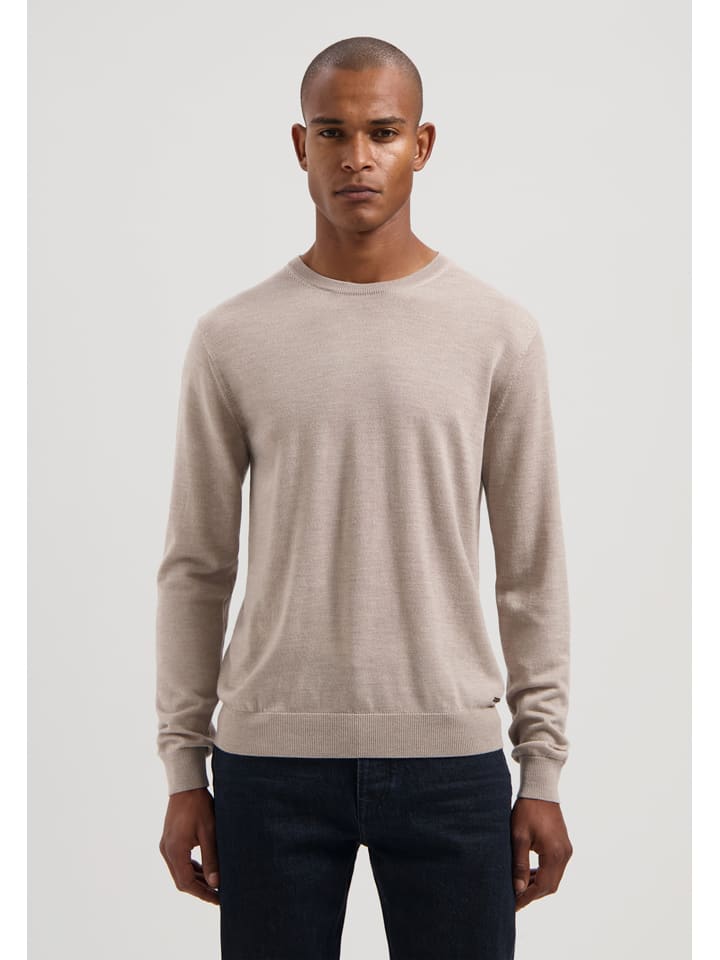 Sveter DSTREZZED Sand 3993495 Wollpullover in Sand - 1