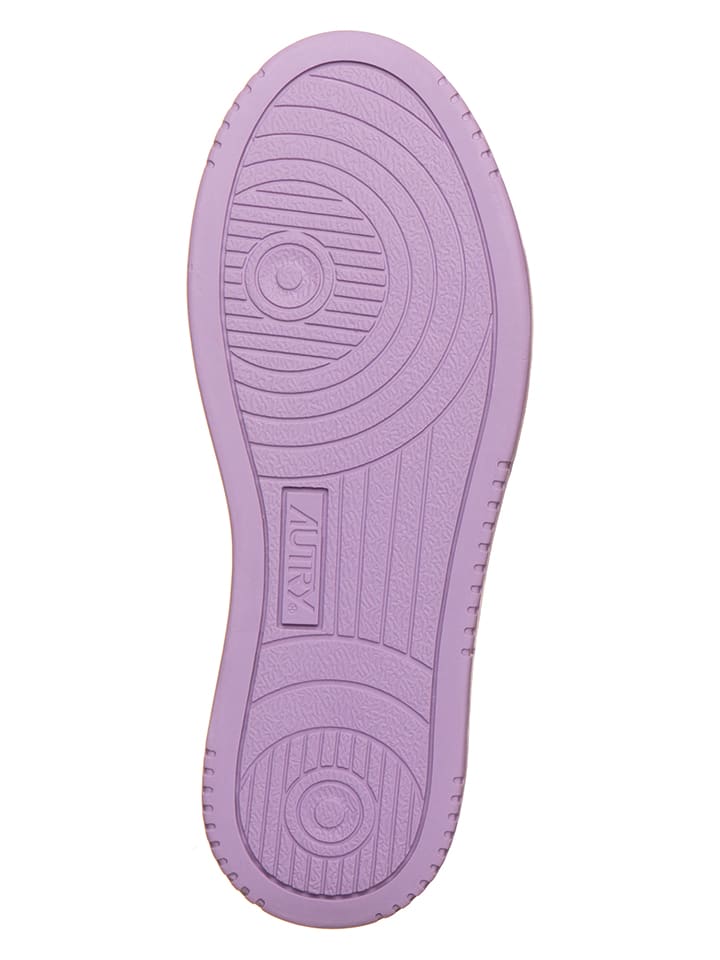 Tenisky AUTRY Lila/ Weiß 4590675 Leder-Sneakers "Medalist" in Lila/ Weiß - 5