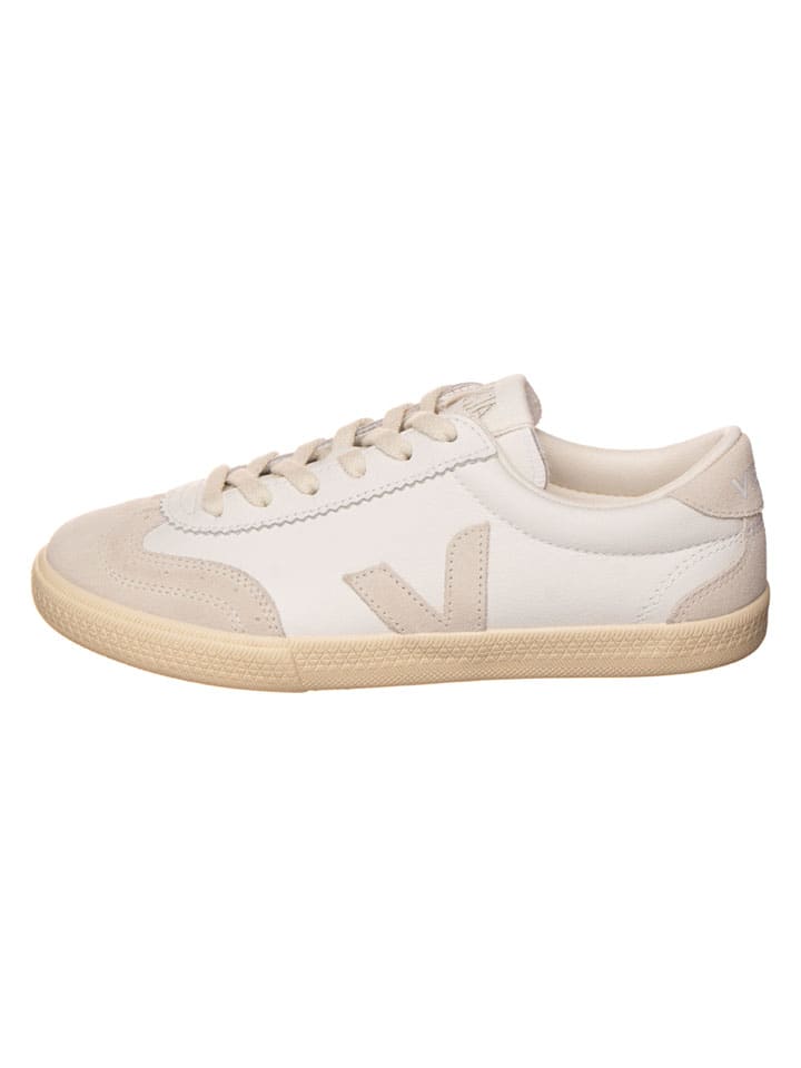 Tenisky Veja Beige/ Weiß 1577163 Leder-Sneakers "Volley" in Beige/ Weiß - 1
