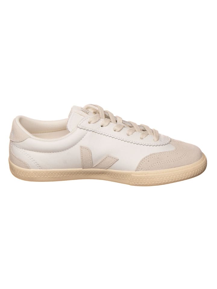 Tenisky Veja Beige/ Weiß 1577163 Leder-Sneakers "Volley" in Beige/ Weiß - 2