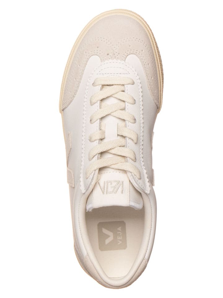 Tenisky Veja Beige/ Weiß 1577163 Leder-Sneakers "Volley" in Beige/ Weiß - 4