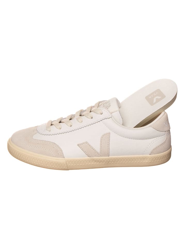 Tenisky Veja Beige/ Weiß 1577163 Leder-Sneakers "Volley" in Beige/ Weiß - 6