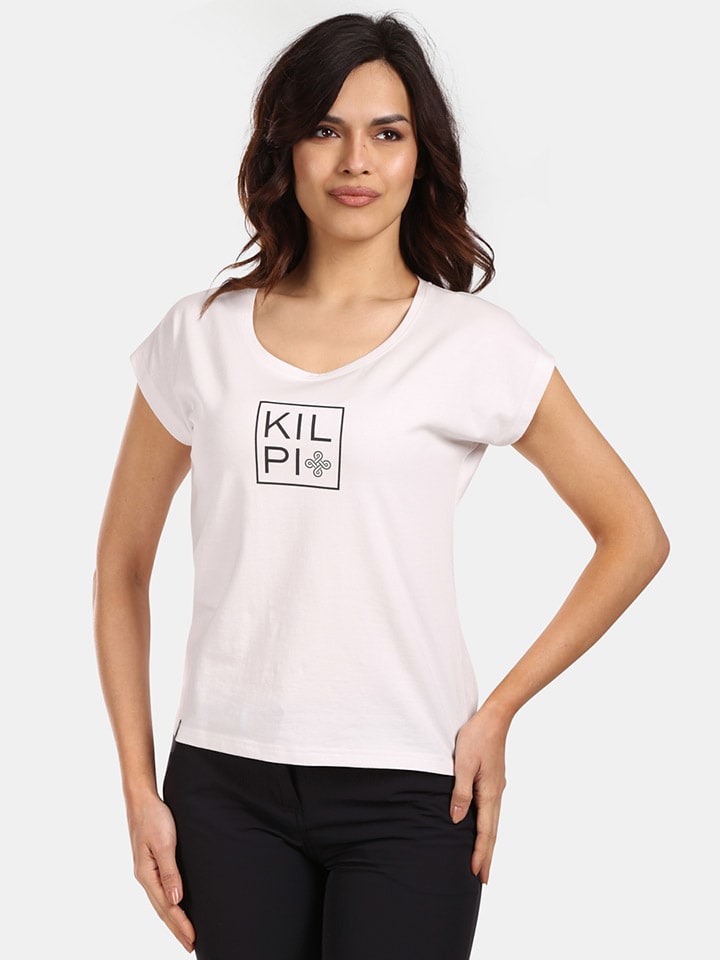 Tričko Kilpi Weiß 443852 Shirt "Roane" in Weiß - 1