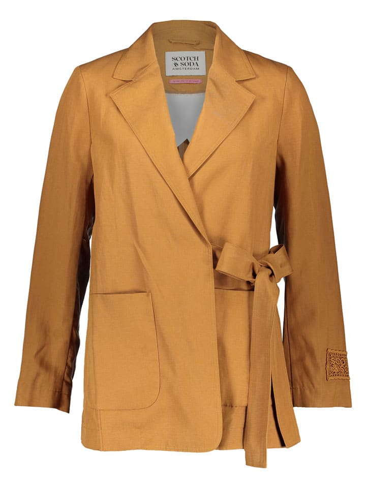 Dámska bunda Scotch & Soda Hellbraun 2856220 Blazer in Hellbraun - 1