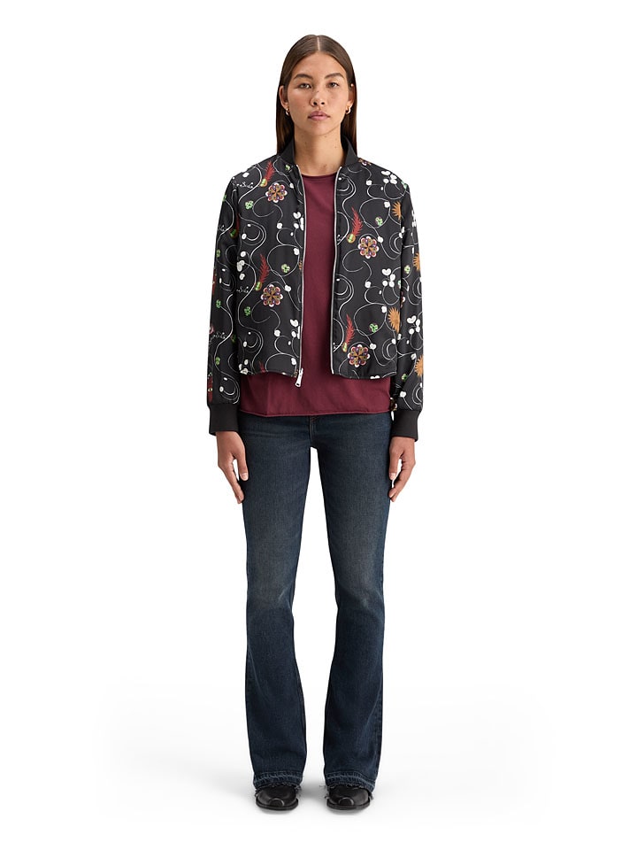Dámska bunda Scotch & Soda Schwarz 5095152 Übergangsmantel in Camel - 5