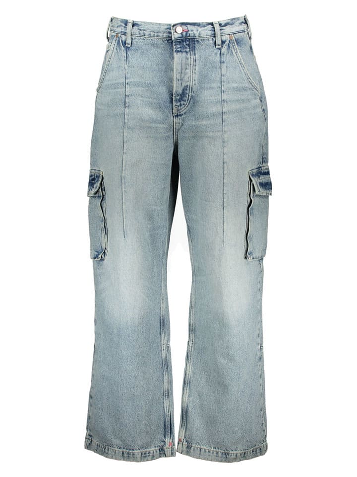 Dámske rifle Scotch & Soda Hellblau 462642 Cargojeans - Relaxed fit - in Hellblau - 1
