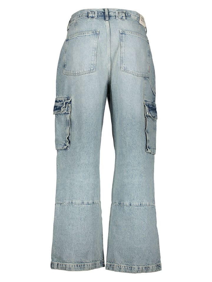 Dámske rifle Scotch & Soda Hellblau 462642 Cargojeans - Relaxed fit - in Hellblau - 2