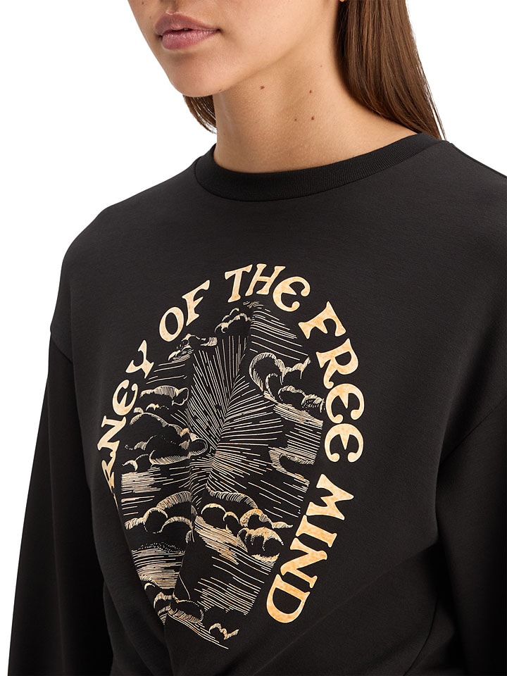 Mikina Scotch & Soda Schwarz 3943855 Sweatshirt in Schwarz - 3