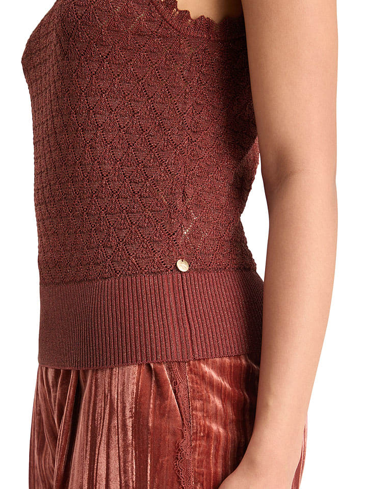 Scotch & Soda Bordeaux 352491 Top in Bordeaux - 3