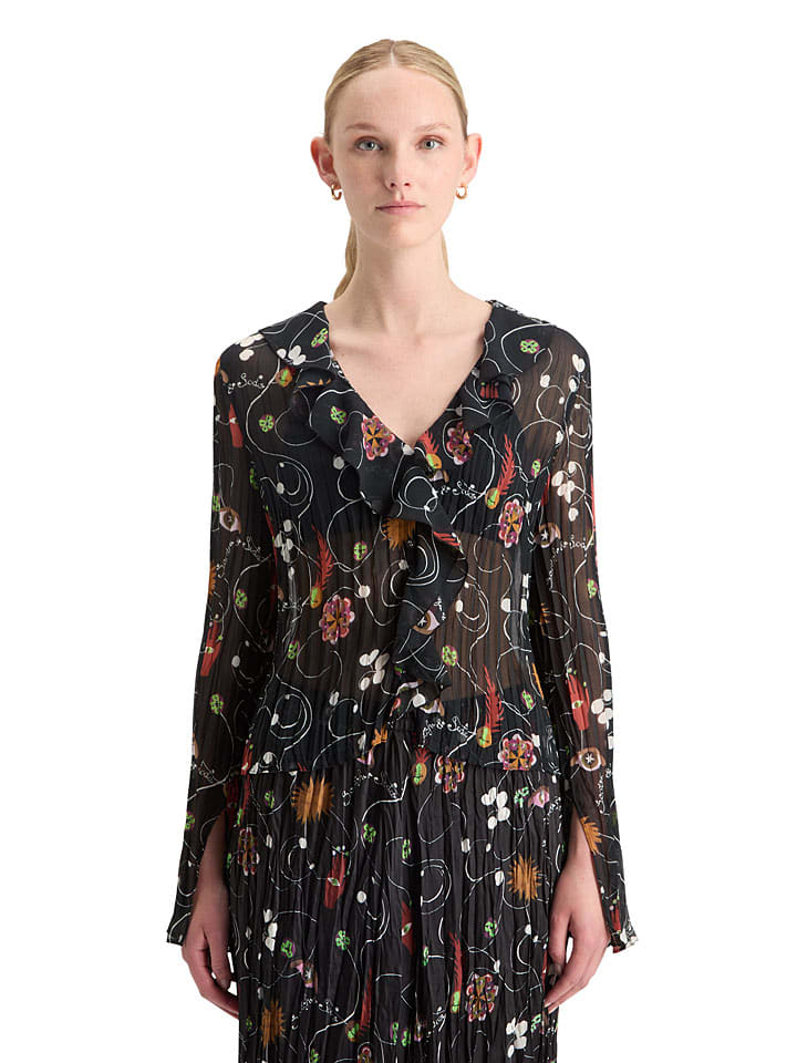 Scotch & Soda Schwarz 640743 Bluse in Schwarz - 1