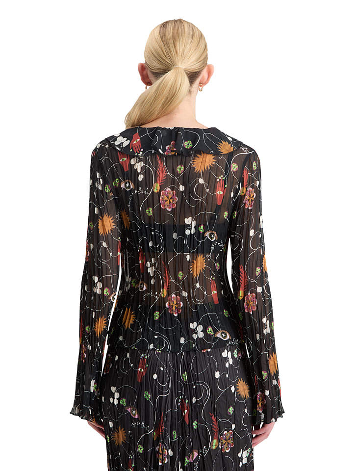 Scotch & Soda Schwarz 640743 Bluse in Schwarz - 3
