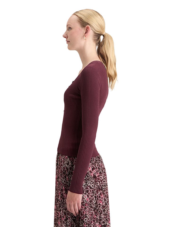 Sveter Scotch & Soda Bordeaux 538206 Pullover in Bordeaux - 2