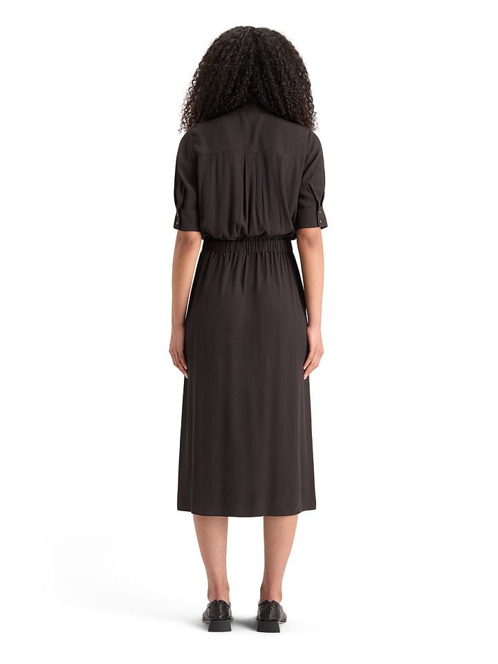 Šaty Scotch & Soda Schwarz 3358062 Kleid in Schwarz - 4
