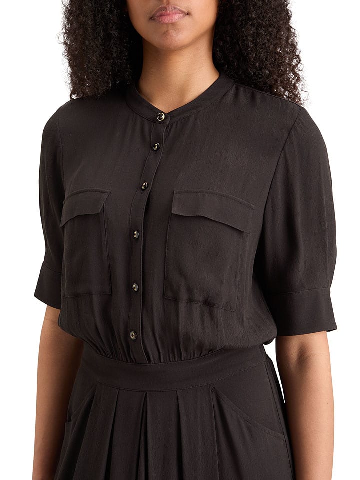 Šaty Scotch & Soda Schwarz 3358062 Kleid in Schwarz - 5