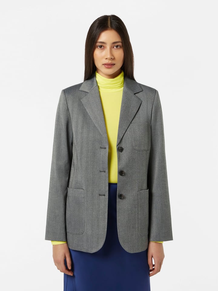 Dámska bunda Scotch & Soda Grau 289952 Blazer in Grau - 1