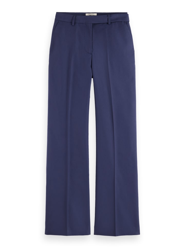 Nohavice Scotch & Soda Dunkelblau 4455402 Marlenehose in Dunkelblau - 2