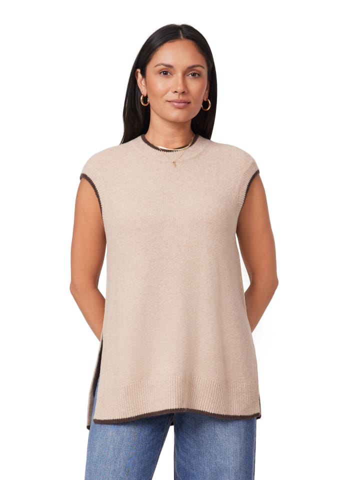 Sveter Scotch & Soda Beige 5914821 Pullunder in Beige - 2