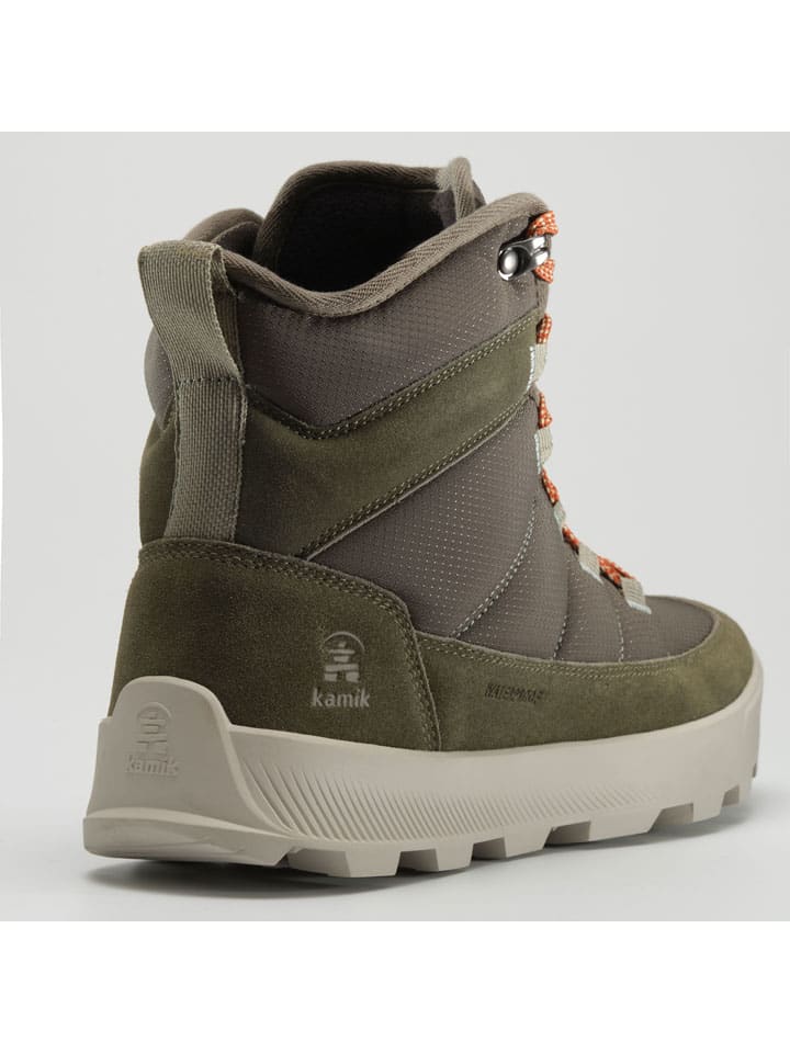 Topánky Kamik Khaki 232482 Winterstiefel "Atwatern" in Khaki - 6