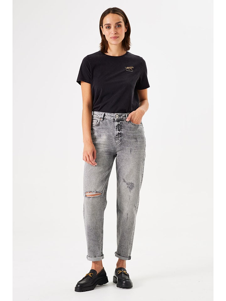 Dámske rifle Garcia Grau 7605666 Jeans - Mom fit - in Grau - 1