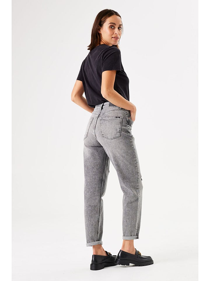 Dámske rifle Garcia Grau 7605666 Jeans - Mom fit - in Grau - 2