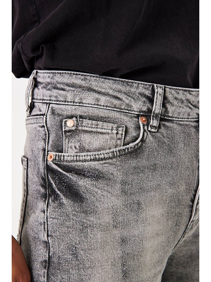 Dámske rifle Garcia Grau 7605666 Jeans - Mom fit - in Grau - 4