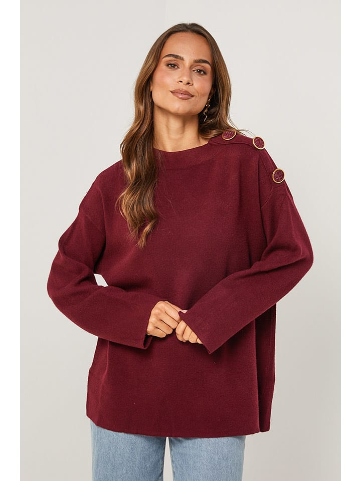 Sveter L'armoire de Suzette Bordeaux 700150 Pullover in Bordeaux - 1